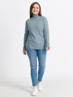 Джемпер женский Modalime 06998128 Водолазка/свитер средней плотности с выбитыми