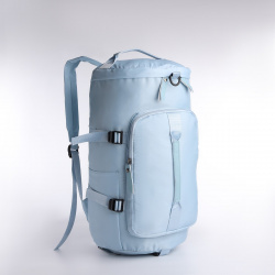 Рюкзак сумка на молнии  4 наружных кармана отделение для обуви цвет голубой No brand 07019011