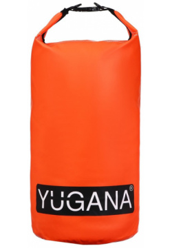 Гермомешок yugana  пвх водонепроницаемый 30 литров два ремня оранжевый 07168256