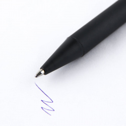 Ручка металл  синяя паста с ув печатью в конверте ArtFox 07180091