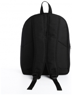 Рюкзак школьный текстильный с креплением для скейта nice try  38х29х11 см цвет черный отдел на молнии NAZAMOK 07185641