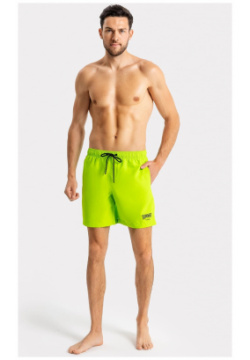 Шорты мужские спортивные для купания в зеленом цвете Mark Formelle 07625233