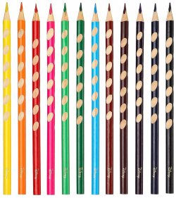 Цветные карандаши  12 цветов трехгранные холодное сердце Disney 08048168