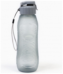Бутылка для воды  600 мл 23 х 6 см серая No brand 08025748