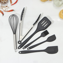Набор кухонных принадлежностей black  6 предметов цвет черный No brand 03165051
