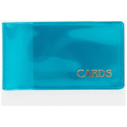 Визитница на 18 карт  цвет голубой No brand 02098505