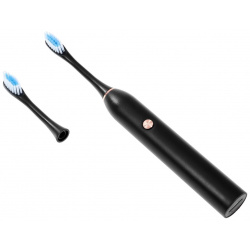 Электрическая зубная щетка luazon lp 004  вибрационная от 1хaa (не в компл ) черная Home 01056718