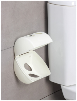 Держатель для туалетной бумаги keeplex light  13 4×13×12 4 см цвет белое облако No brand 02586126