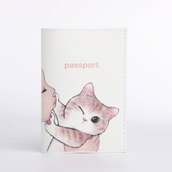 Обложка для паспорта  цвет белый No brand 01004414