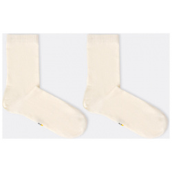 Высокие детские однотонные носки кремового цвета Mark Formelle 07626128