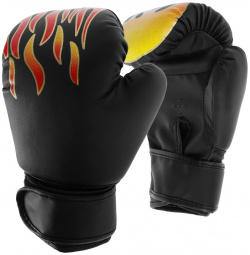 Перчатки боксерские подростковые  черные размер 6 oz No brand 08133202
