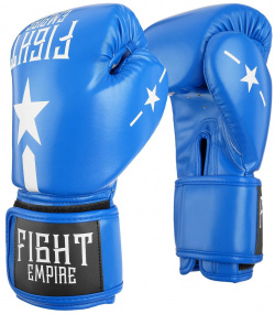 Перчатки боксерские детские fight empire  4 унции цвет синий 08133217