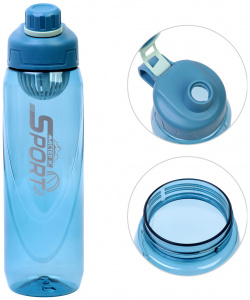 Бутылка для воды  1 л sport голубая Мастер К 08153581