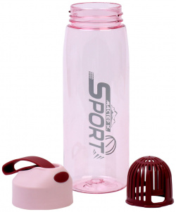 Бутылка для воды  550 мл sport розовая Мастер К 08153601