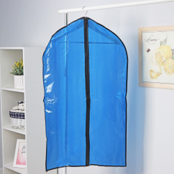 Чехол для одежды доляна  60×102 см peva цвет синий прозрачный 01044618