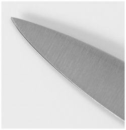 Нож кухонный доляна venus  лезвие 20 см цвет черный 0508846