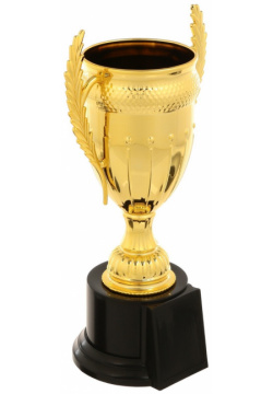 Кубок 179b  наградная фигура золото подставка пластик 20 × 10 8 см Командор 01345349
