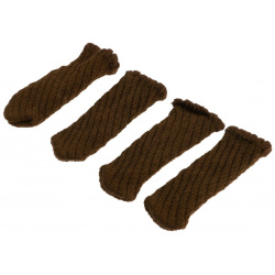Носки для мебели cappio  цвет коричневый 08895897