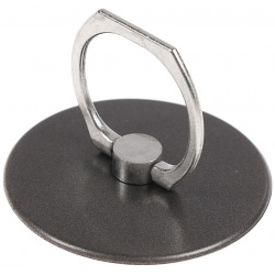 Держатель подставка с кольцом для телефона luazon  в форме круга черный Home 01225531