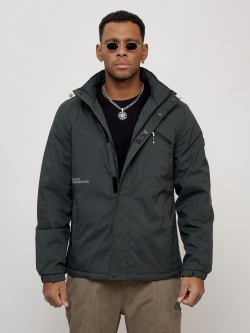 Куртка спортивная MG 08865050 Мужская весенняя с синтепоновым утеплителем