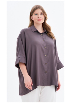 Рубашка Olsi 08950043 Стильная блузка из текстильного полотна приятного