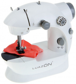 Швейная машина luazon lsh 02  5 вт компактная 4xаа или 220 в белая Home 09104200