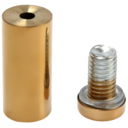 Дистанционный держатель для табличек  16х40 мм цвет золото набор 6 шт TUNDRA 09201301