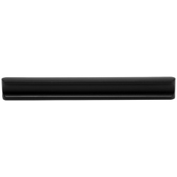 Ручка скоба cappio rsc034  пластик м/о 128 мм цвет черный 09371194