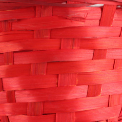 Корзина плетеная  d16х10хh32см красный бамбук No brand 09411533