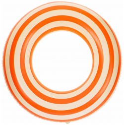 Круг для плавания 80 см  цвет белый/оранжевый На волне 09736670