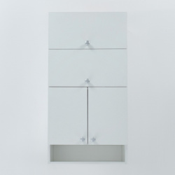 Шкаф подвесной для ванной комнаты  60 х 24 120 см Клик Мебель 08904778