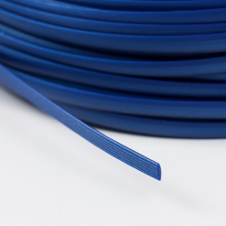 Ротанг искусственный 6 мм 100 м волна (синий металик) No brand 08556518