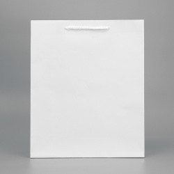 Пакет подарочный ламинированный  упаковка white m 24 х 29 9 см Доступные Радости 09944871
