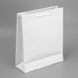 Пакет подарочный ламинированный  упаковка white m 24 х 29 9 см Доступные Радости 09944871