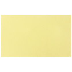Блок с липким краем 76 х 127 мм  100 листов пастель желтый Calligrata 010306130
