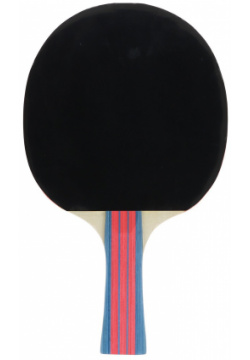 Ракетка для настольного тенниса boshika control 9  начинающих губка 1 8 мм коническая ручка 01865946