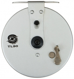 Катушка инерционная  металл диаметр 9 см цвет серый tl90 No brand 010293719