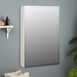 Зеркало шкаф для ванной комнаты Клик Мебель 08905210 