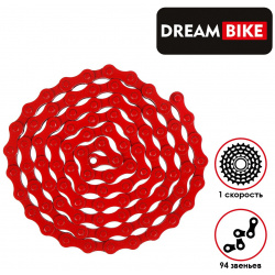 Цепь dream bike  1 скорость цвет красный 010346688