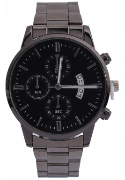 Часы наручные кварцевые мужские yageer  d 3 8 см черные No brand 010782568
