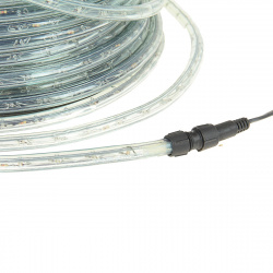 Световой шнур luazon lighting 13 мм  ip65 100 м 36 led/м 220 в 2w постоянное свечение красное 010783550