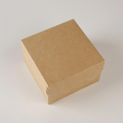 Коробка подарочная складная крафтовая  упаковка 12 х 8 см Дарите Счастье 01228301