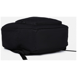 Рюкзак школьный из текстиля на молнии  3 кармана цвет черный No brand 04299958