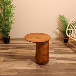 Столик кофейный 45х45х50 см  манговое дерево No brand 011631846
