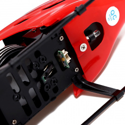 Вертолет радиоуправляемый pro  заряжается от сети цвет красный Автоград 01762586