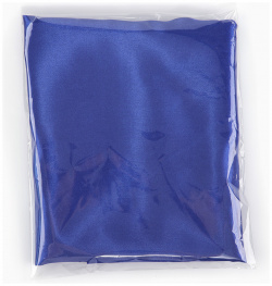 Лоскут для рукоделия  атлас однотонный синий 50 × см Страна Карнавалия 012745190