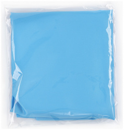 Лоскут для рукоделия  атлас однотонный голубой 50 × см Страна Карнавалия 012745192