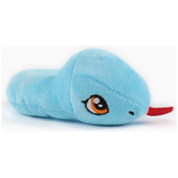 Pomposhki мягкая игрушка змейка маленькая  голубая 013214910