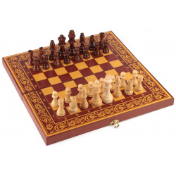 Шахматы деревянные большие  настольная игра 40 х см король h 9 пешка 4 5 TAKE IT EASY 012730445