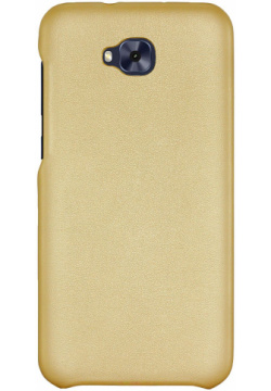 Чехол накладка G Case Slim Premium для смартфона ASUS ZenFone 4 Selfie ZD553KL  Искусственная кожа Золотистый GG 880